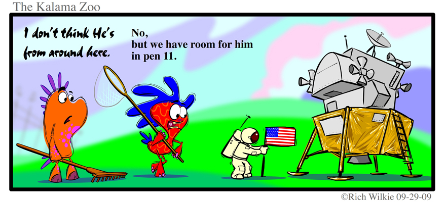 The Kalama Zoo Apollo 11 Moon Landing