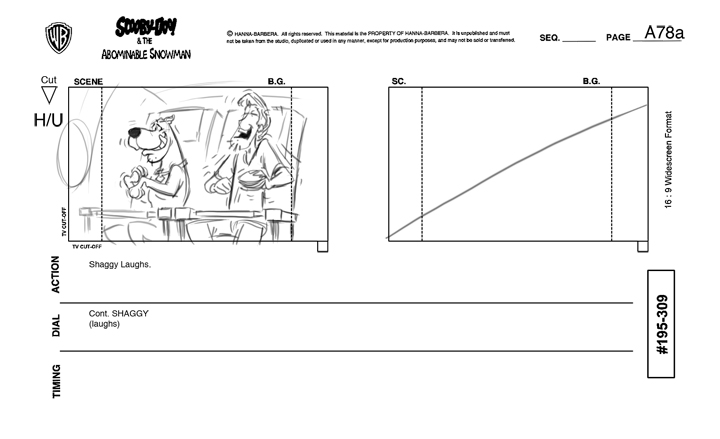 ScoobyDoo Storyboards