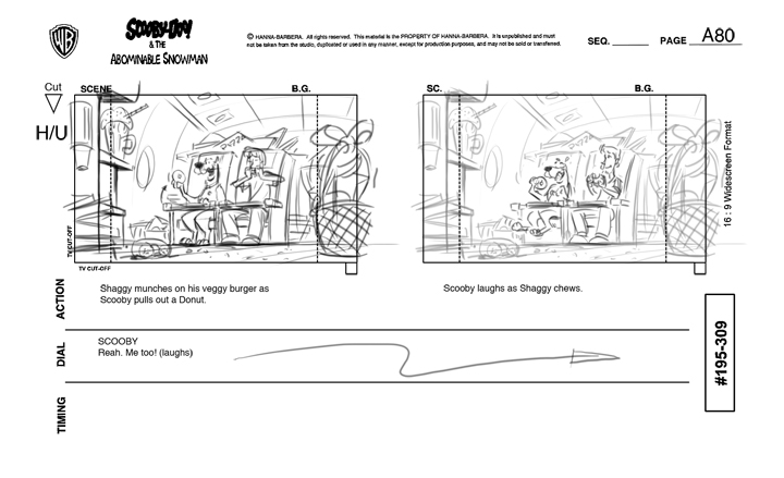 ScoobyDoo Storyboards