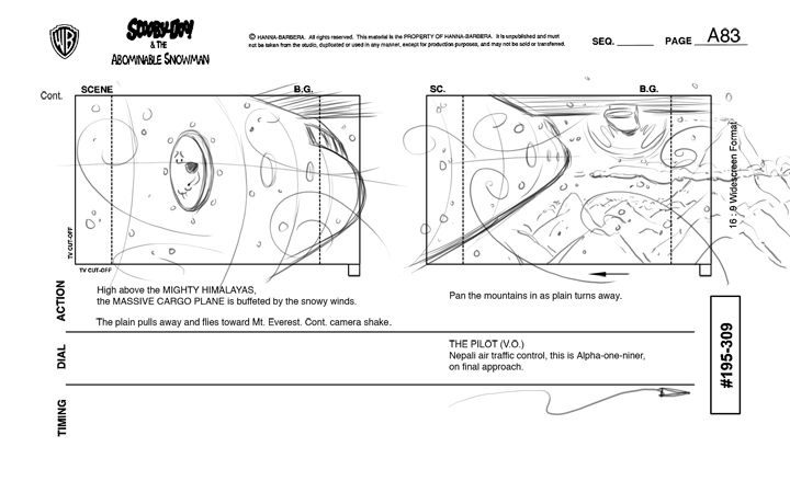 ScoobyDoo Storyboards