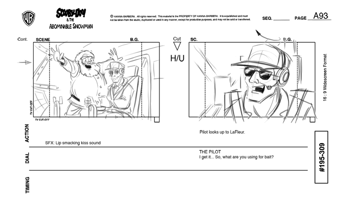 ScoobyDoo Storyboards