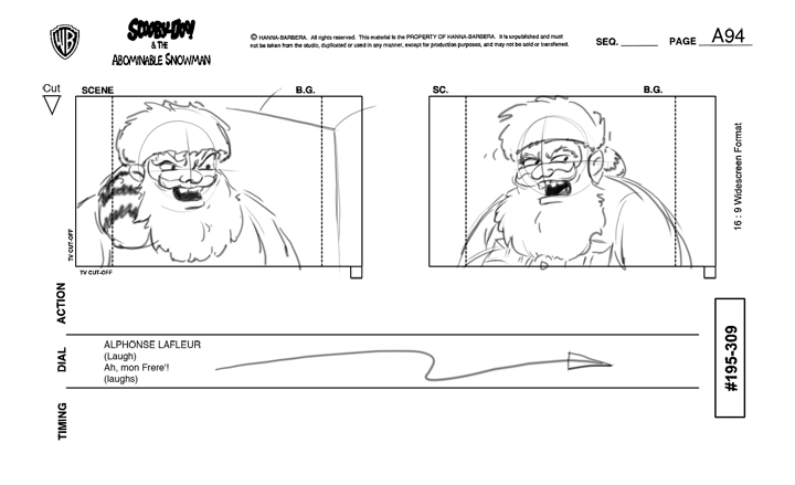 ScoobyDoo Storyboards