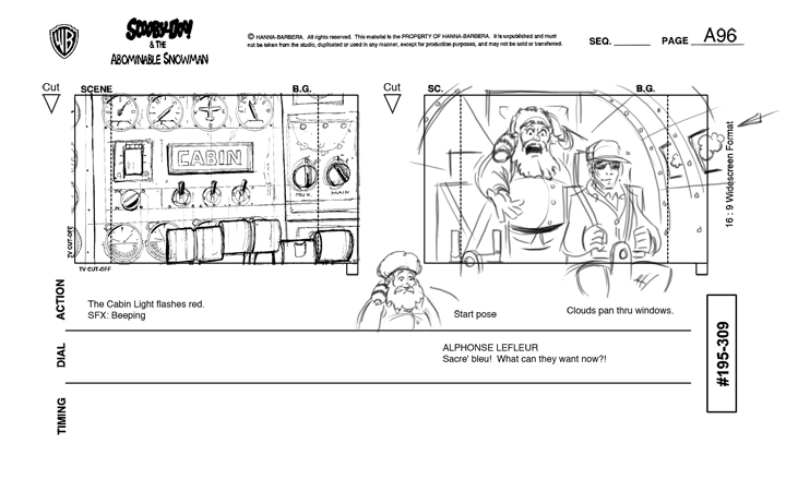 ScoobyDoo Storyboards