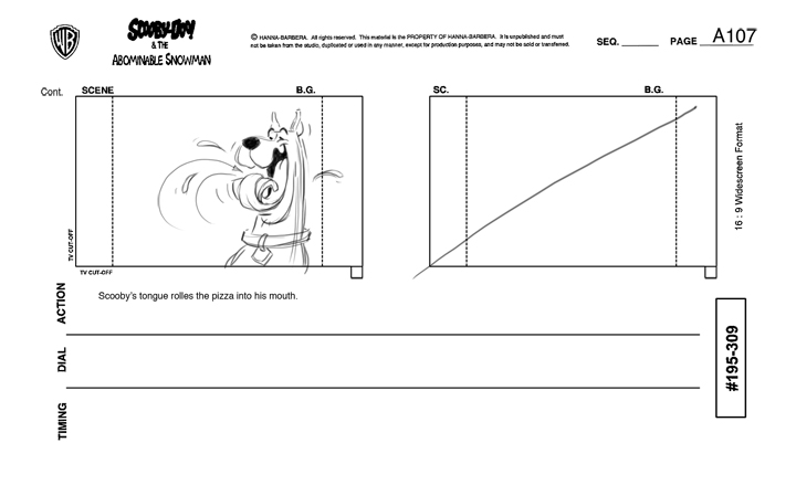 ScoobyDoo Storyboards