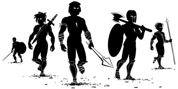 Warriors by Rich Wilkie